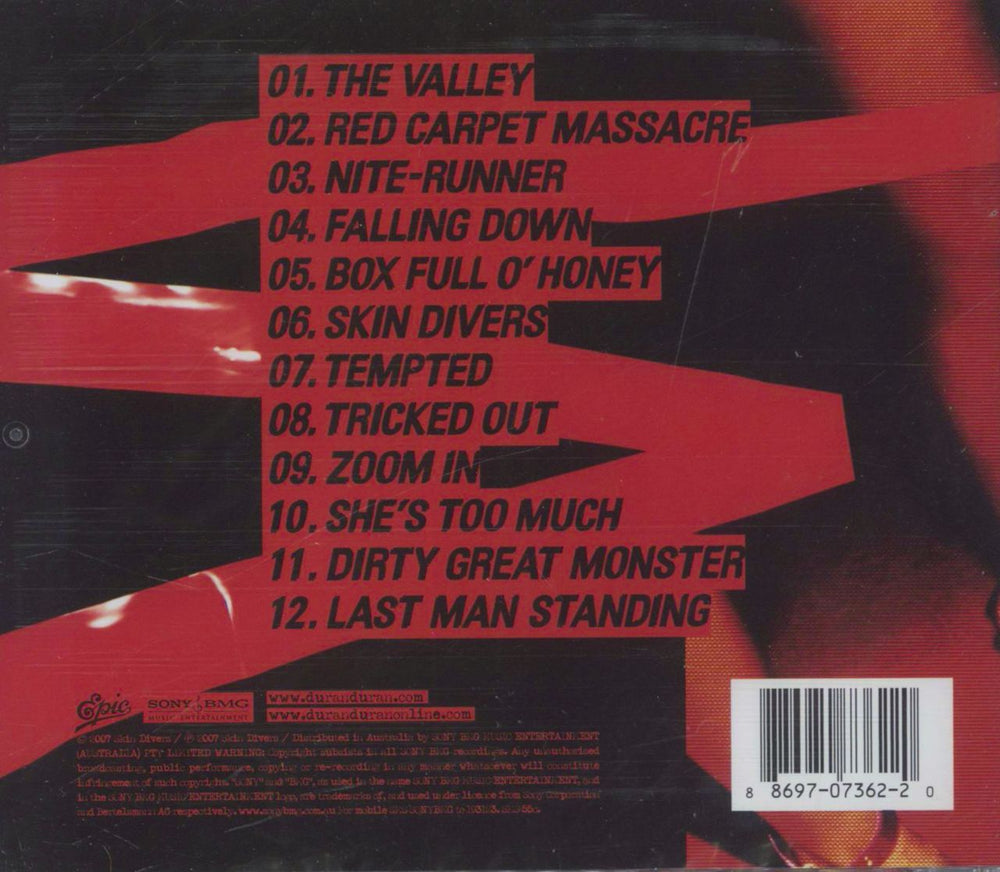 Duran Duran Red Carpet Massacre - Sealed UK CD album (CDLP) 886970736220