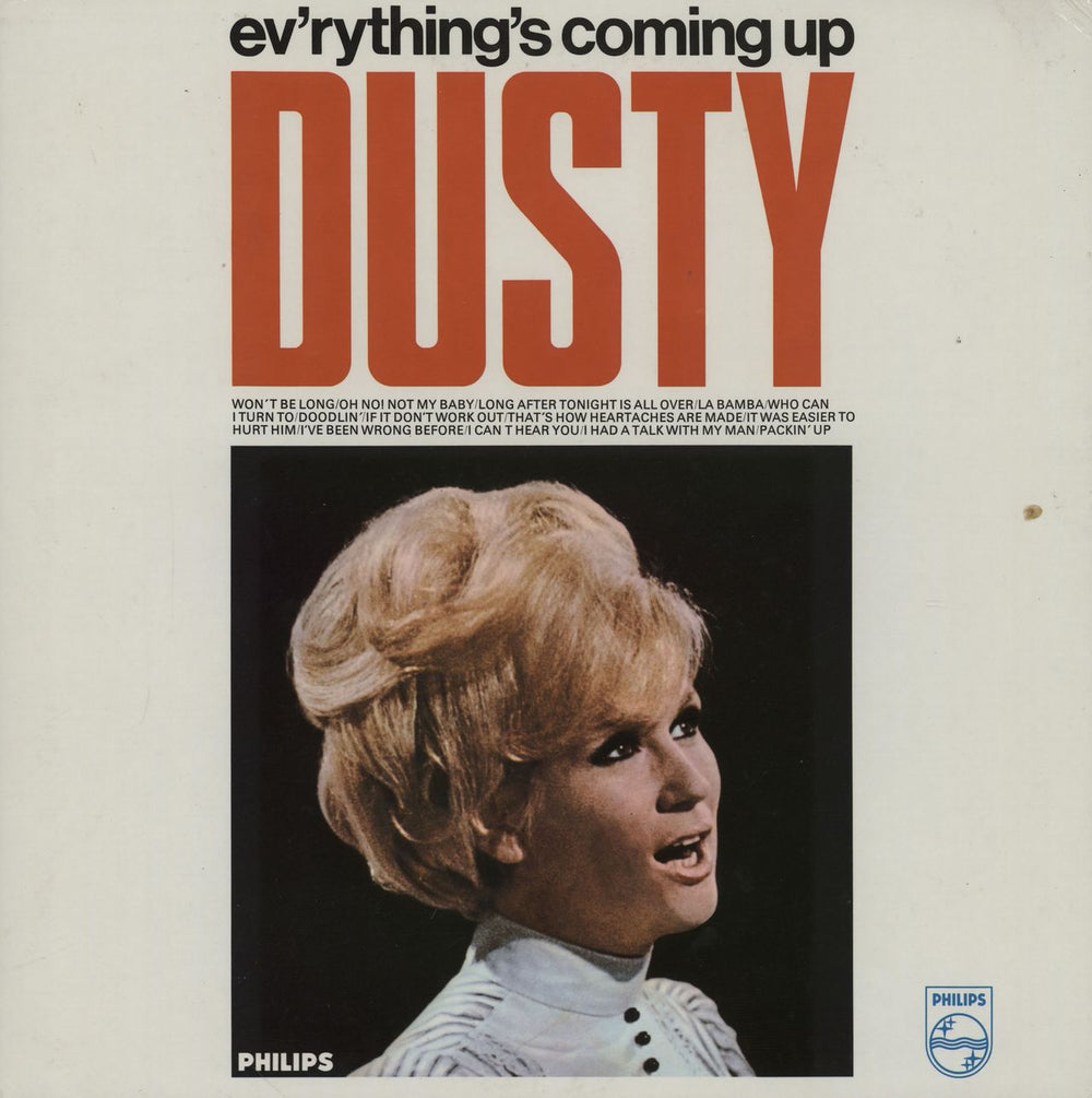 Dusty Springfield Ev'rything's Coming Up Dusty - EX UK vinyl LP album (LP record) RBL1002