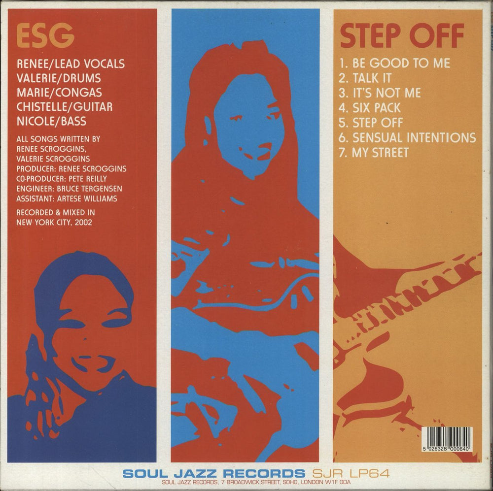 E.S.G. Step Off - 2 x 12" Doublepack UK 12" vinyl single (12 inch record / Maxi-single) 5026328000640