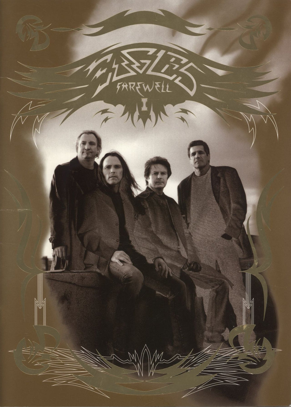 Eagles Farewell I + Ticket UK tour programme TOUR PROGRAMME