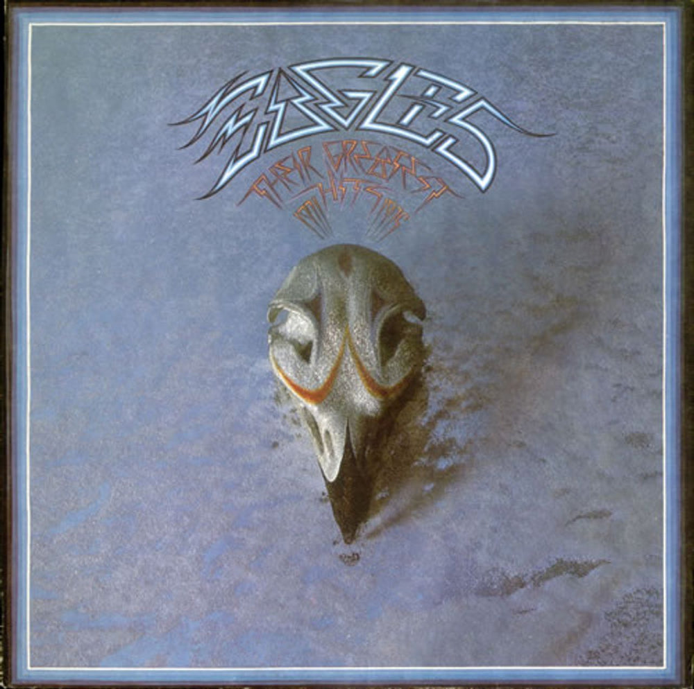 Eagles Their Greatest Hits 1971-1975 - 1st UK vinyl LP album (LP record) K53017