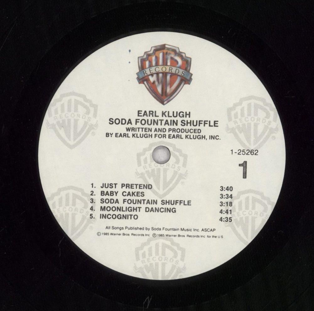 Earl Klugh Soda Fountain Shuffle German vinyl LP album (LP record) 075992526210