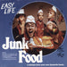 Easy Life Junk Food - Red Vinyl - Autographed UK vinyl LP album (LP record) 0848479