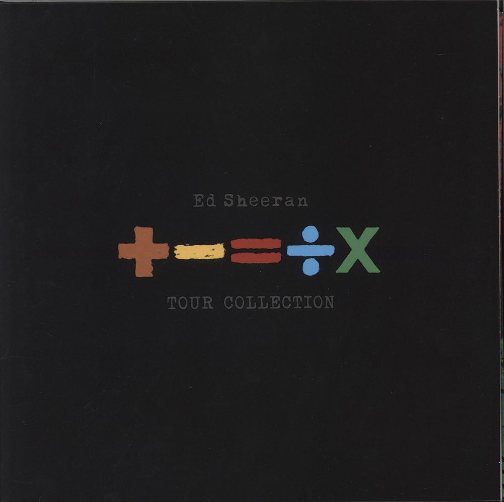 Ed Sheeran +-=÷× [Tour Collection] - Clear Multi Splatter Vinyl UK 2-LP vinyl record set (Double LP Album) 5021732492012