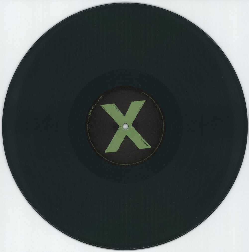 Ed Sheeran X (Multiply) - 180gram Dark Green Vinyl UK 2-LP vinyl record set (Double LP Album) EJB2LXM872565