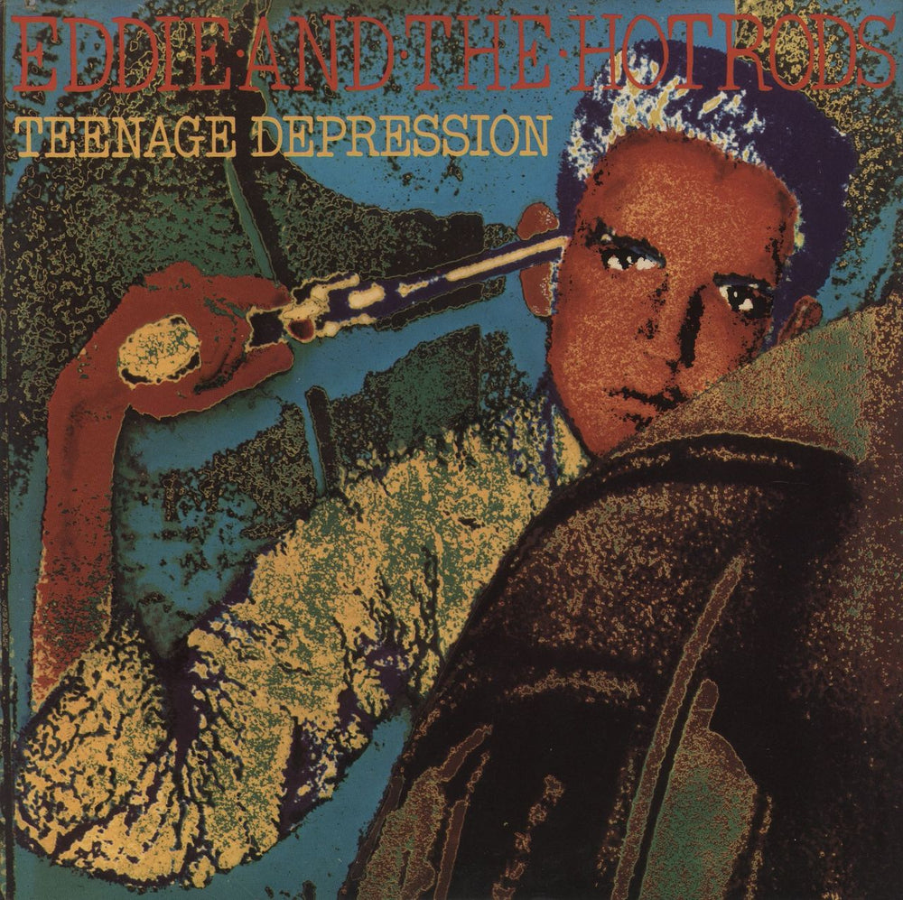 Eddie And The Hot Rods Teenage Depression US vinyl LP album (LP record) ILPS9457