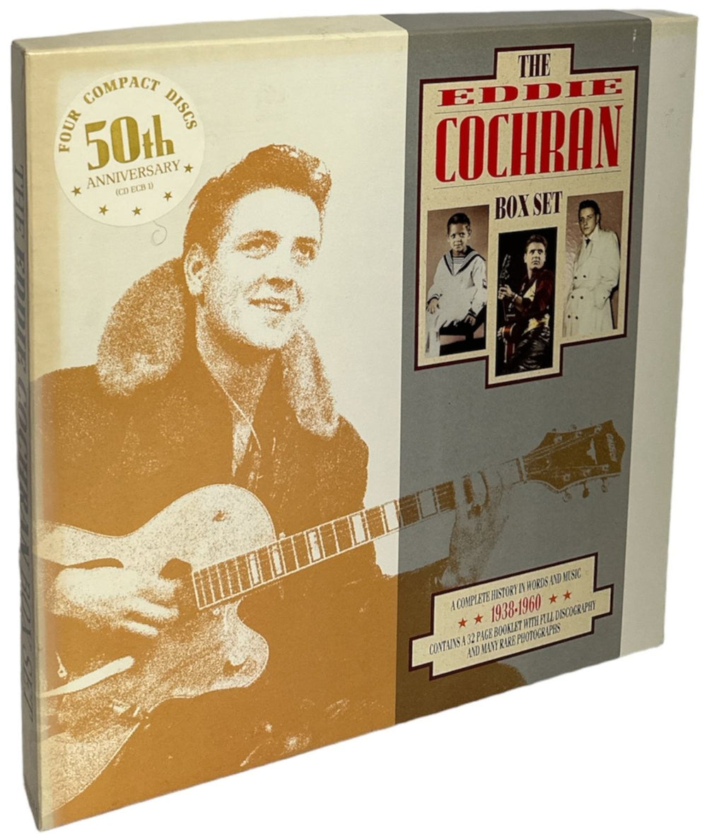 Eddie Cochran The Eddie Cochran Box Set UK CD Album Box Set CDECB1