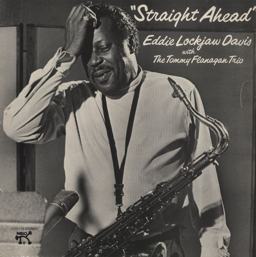 Eddie 'Lockjaw' Davis Straight Ahead UK vinyl LP album (LP record) 2310778