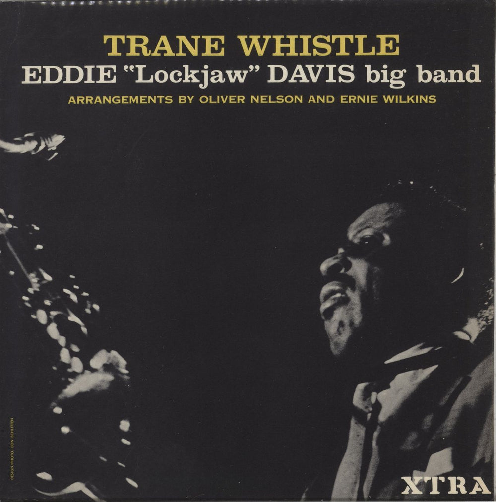 Eddie 'Lockjaw' Davis Trane Whistle UK vinyl LP album (LP record) XTRA5019