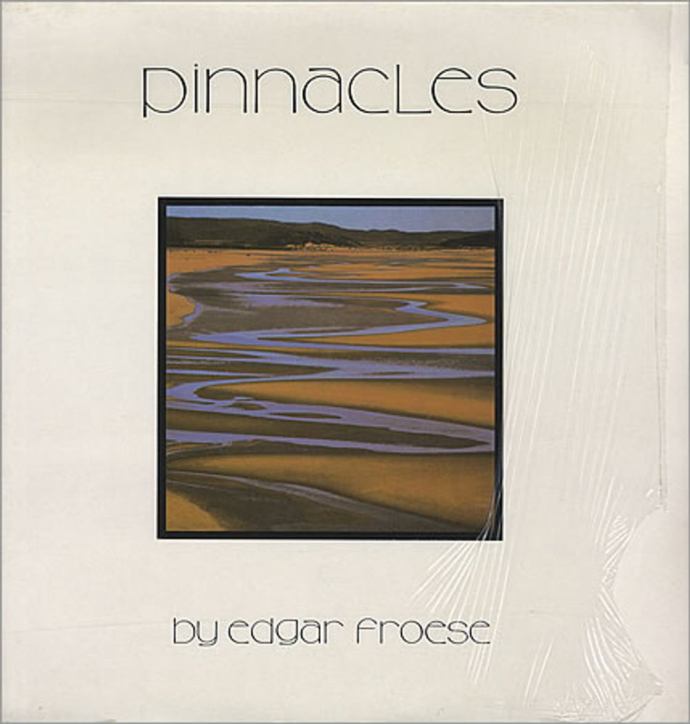 Edgar Froese Pinnacles UK vinyl LP album (LP record) V2277