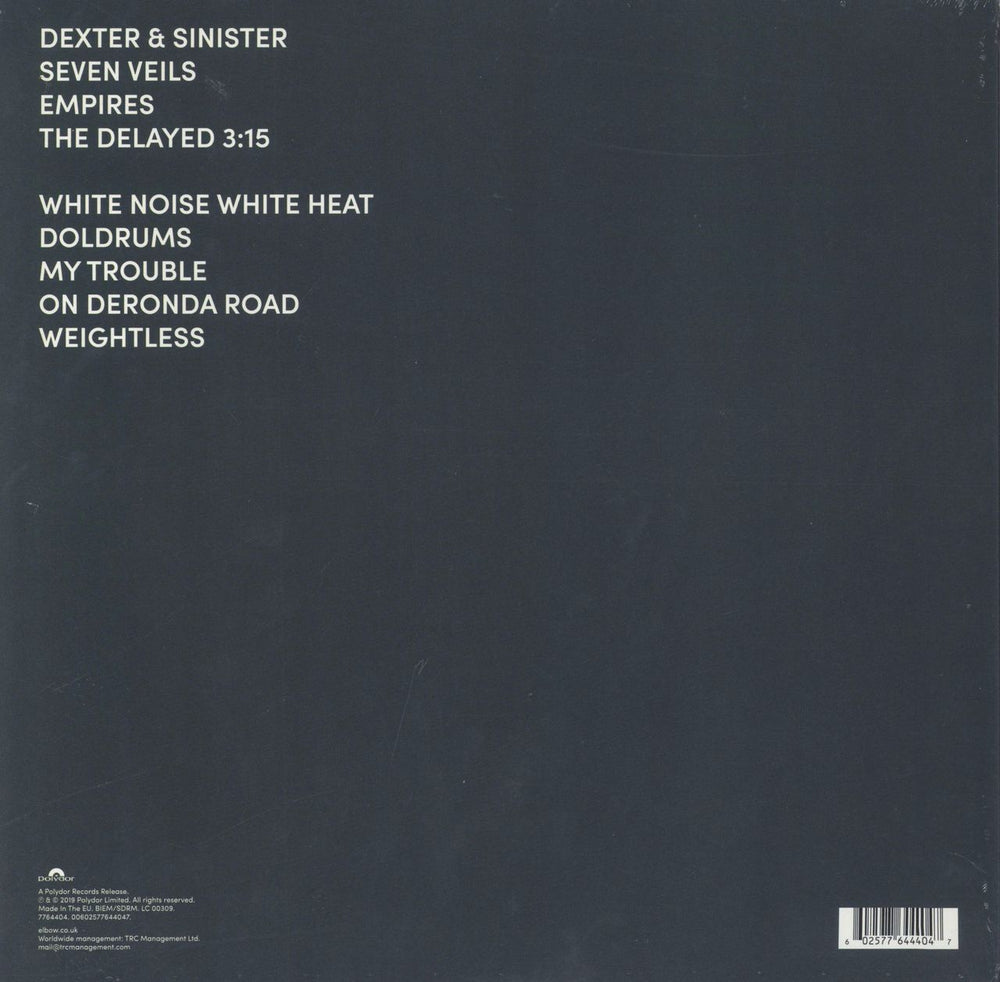 Elbow Giants Of All Sizes - Heavyweight Clear Vinyl UK vinyl LP album (LP record) 602577644047