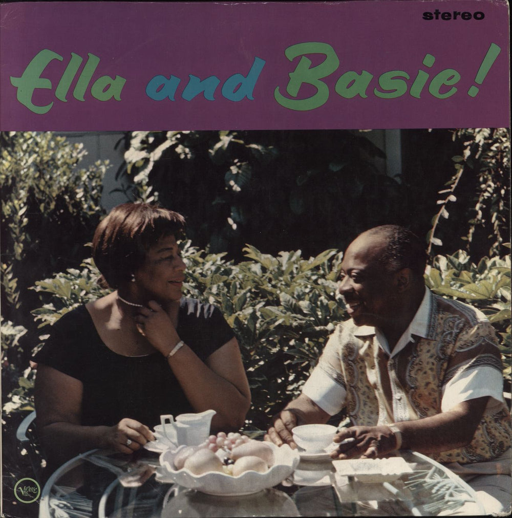 Ella Fitzgerald & Count Basie Ella And Basie! UK vinyl LP album (LP record) SVLP9050