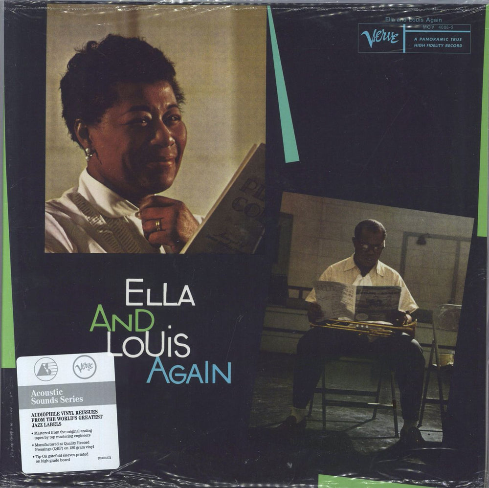 Ella Fitzgerald & Louis Armstrong Ella And Louis Again- 180 Gram Vinyl - Sealed US 2-LP vinyl record set (Double LP Album) MGV-4006-2