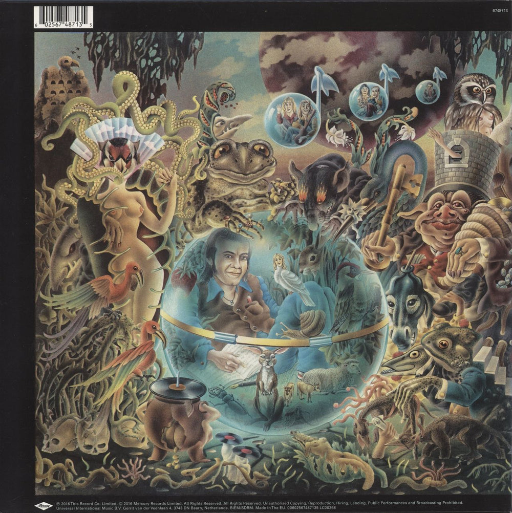 Elton John Captain Fantastic And The Brown Dirt Cowboy - EX UK vinyl LP album (LP record) 602567487135