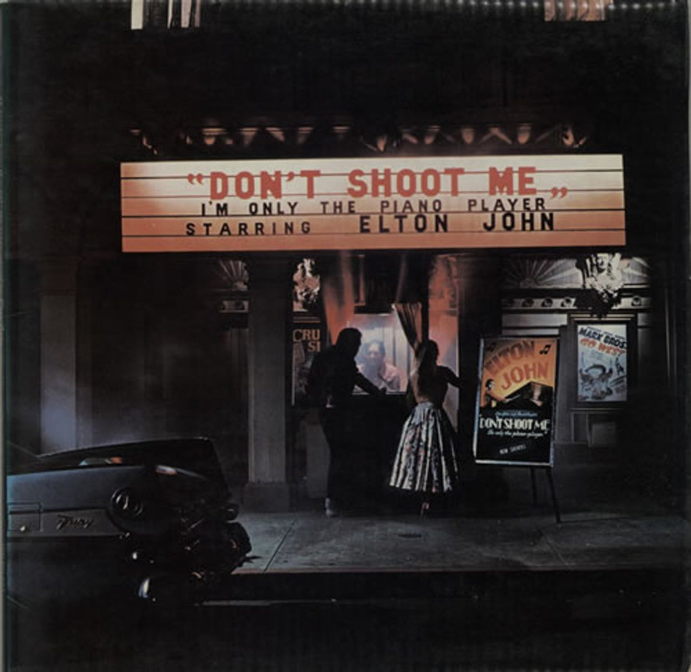 Elton John Don't Shoot Me - 1st - Red - EX UK vinyl LP album (LP record) DJLPH427