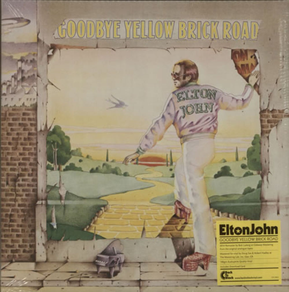 Elton John Goodbye Yellow Brick Road - 180gm - Sealed UK 2-LP vinyl record set (Double LP Album) 375349-5