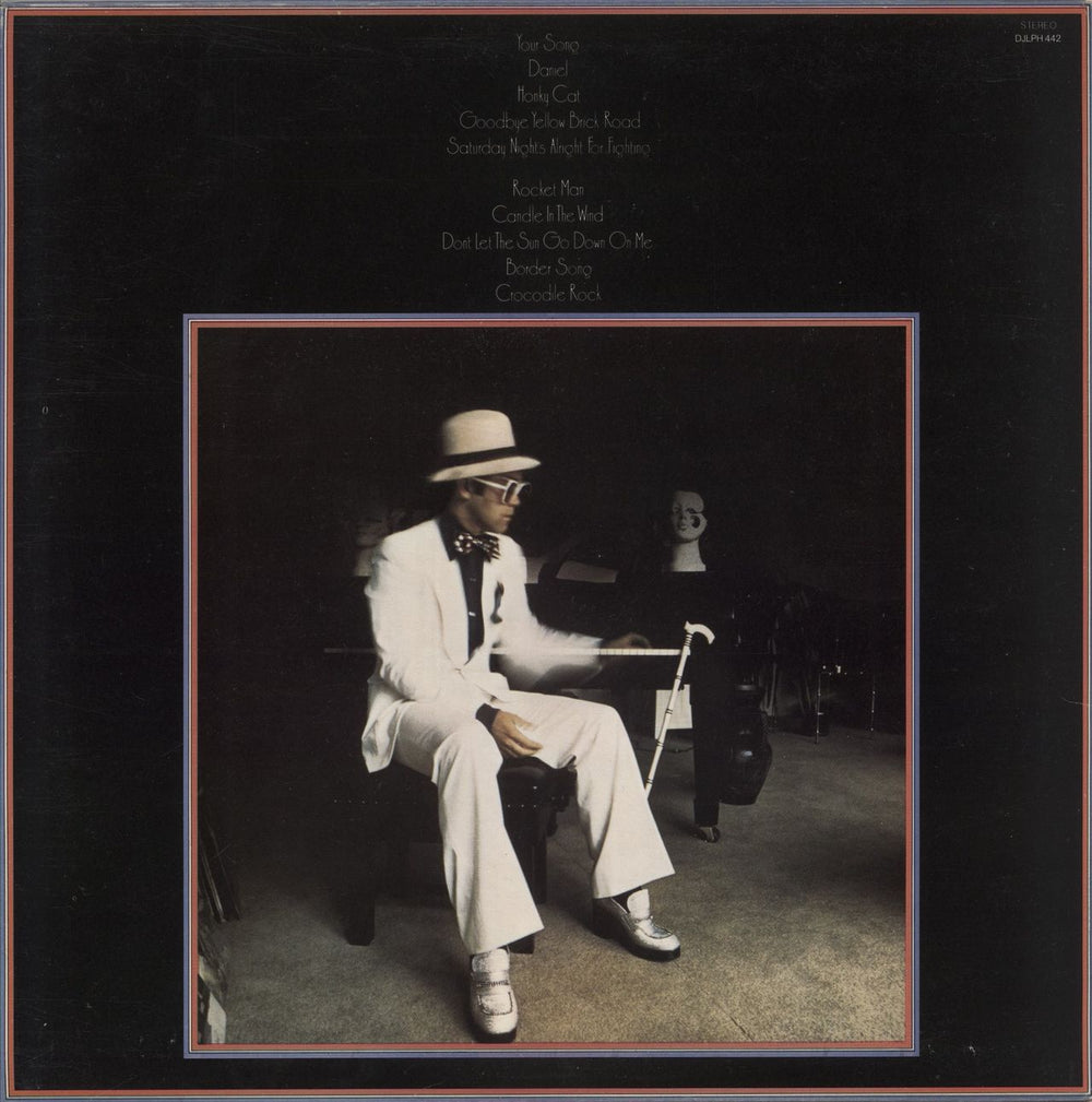 Elton John Greatest Hits - Brown Vinyl UK vinyl LP album (LP record)