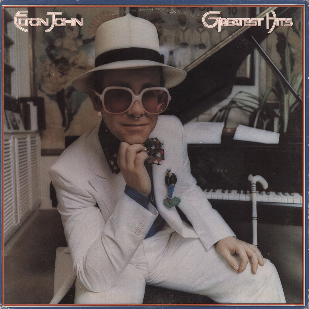 Elton John Greatest Hits US vinyl LP album (LP record) MCA-2128