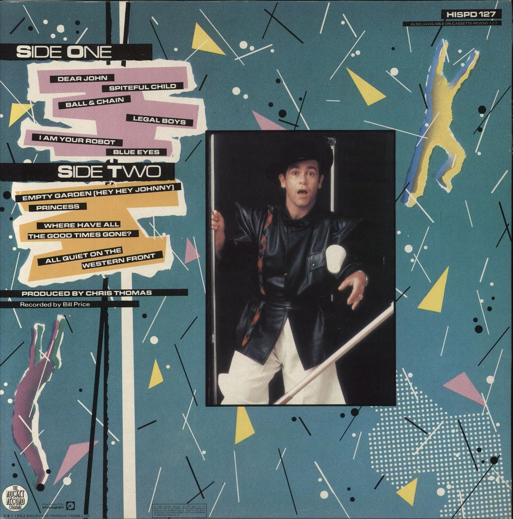 Elton John Jump Up! UK vinyl LP album (LP record)