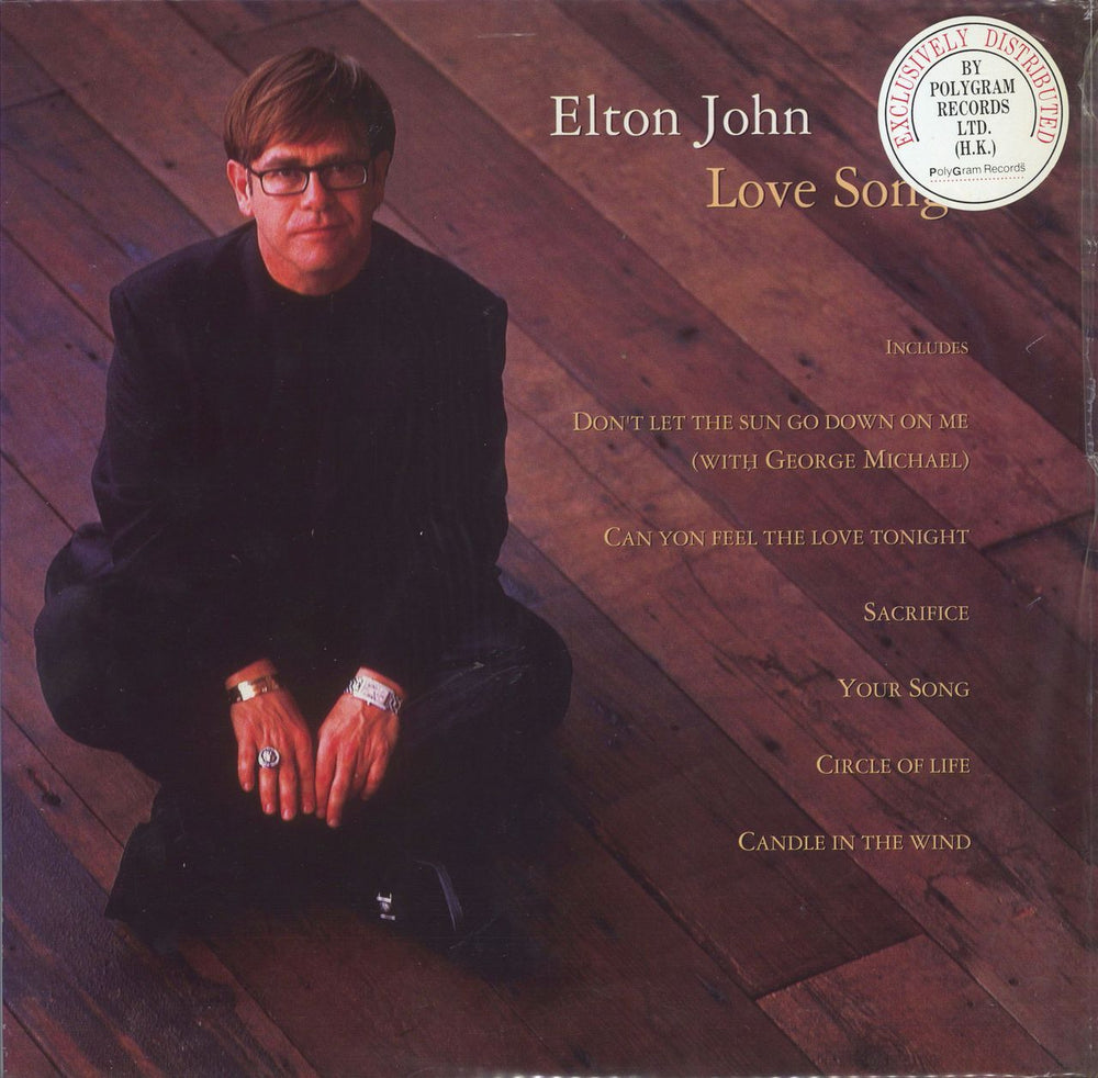 Elton John Love Songs US laserdisc / lazerdisc 637941-1