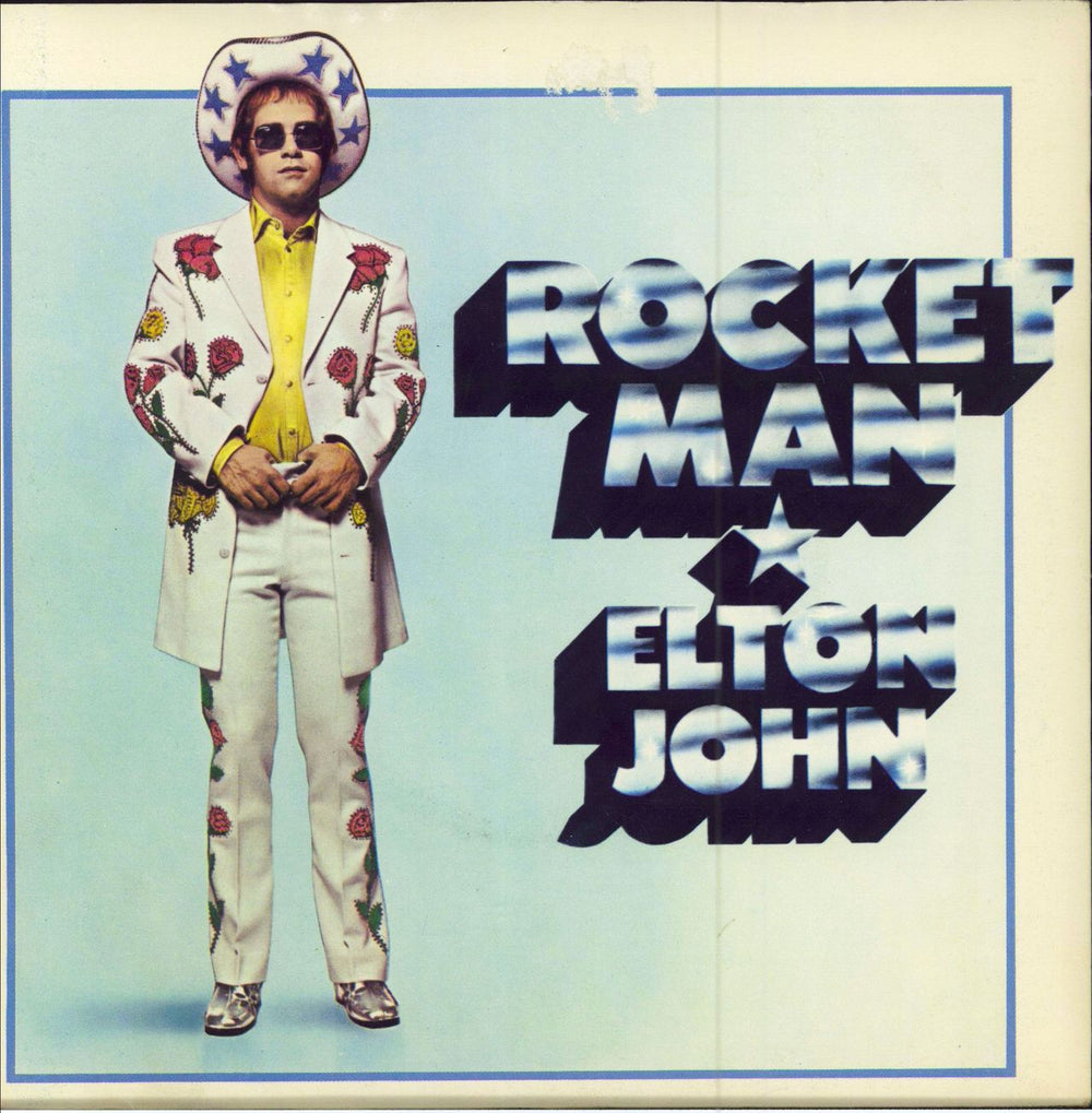 Elton John Rocket Man + p/s UK 7" vinyl single (7 inch record / 45) DJX501