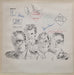 Elvis Costello Elvis Costello Introduces Tracks On Almost Blue-Autographed UK Promo vinyl LP album (LP record) E.C.CHAT1