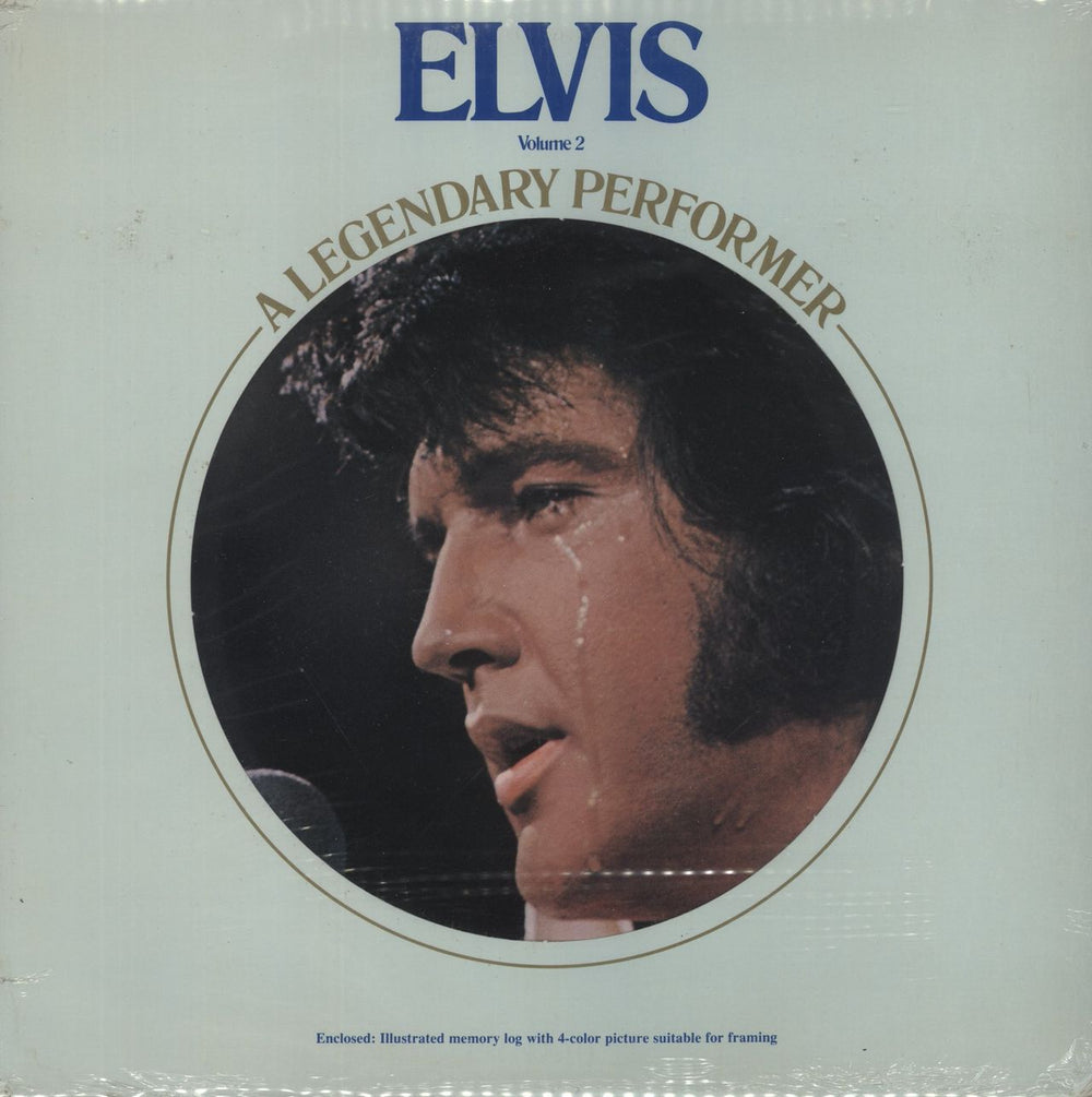 Elvis Presley A Legendary Performer Volume 2 US vinyl LP album (LP record) CPL1-1349