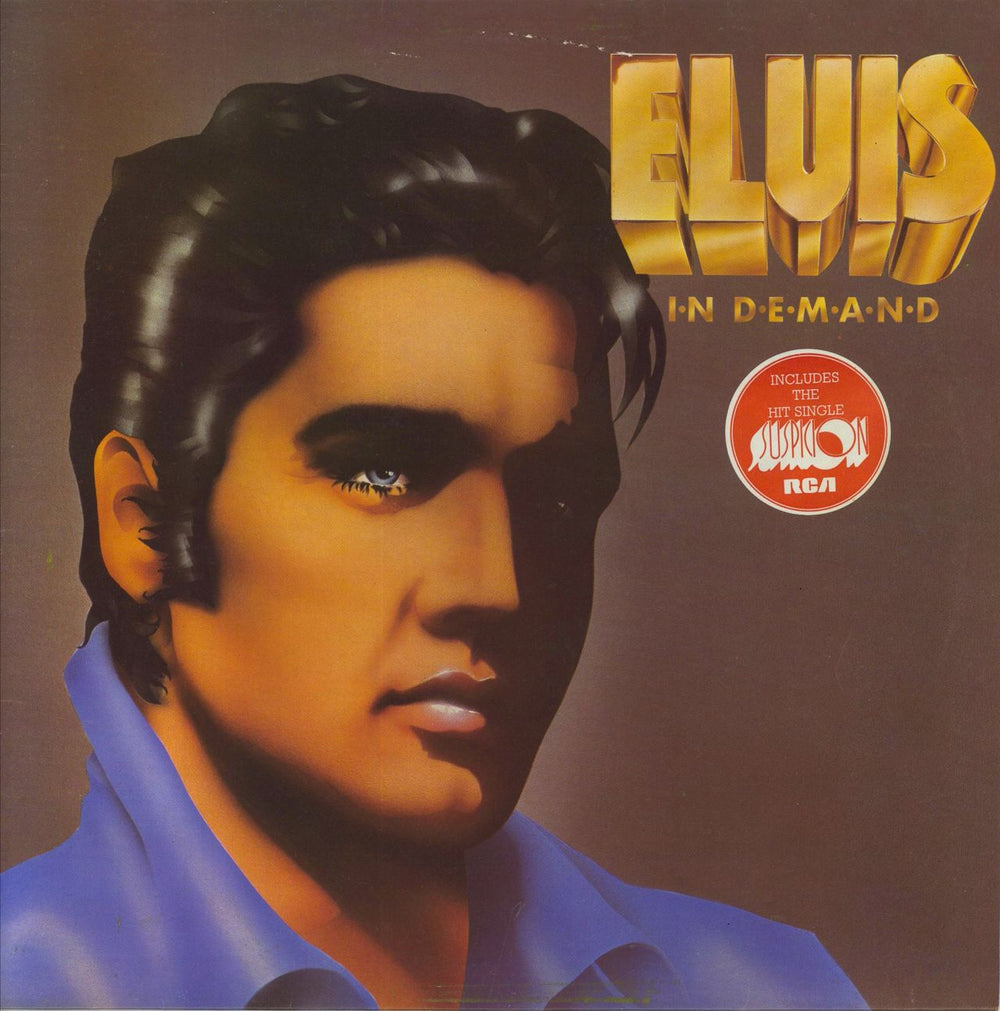 Elvis Presley Elvis In Demand UK vinyl LP album (LP record) PL42003