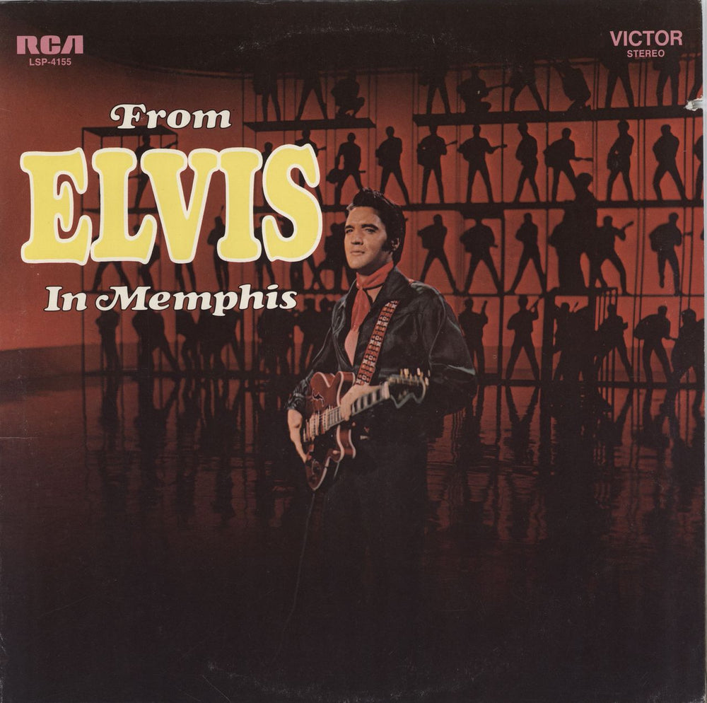 Elvis Presley From Elvis In Memphis US vinyl LP album (LP record) LSP-4155