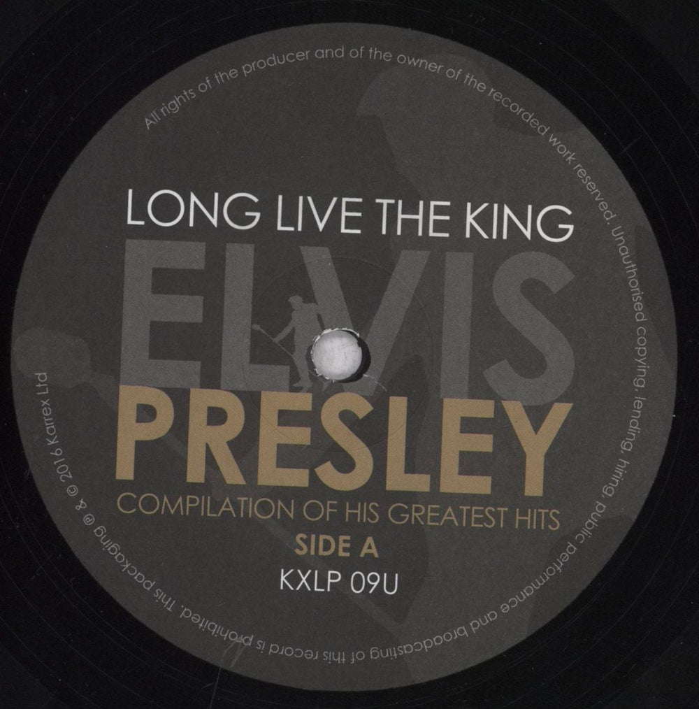 Elvis Presley Long Live The King UK vinyl LP album (LP record) ELVLPLO839318