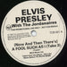 Elvis Presley (Now And Then There's) A Fool Such As I (Take 3) UK Promo 7" vinyl single (7 inch record / 45) TCB001