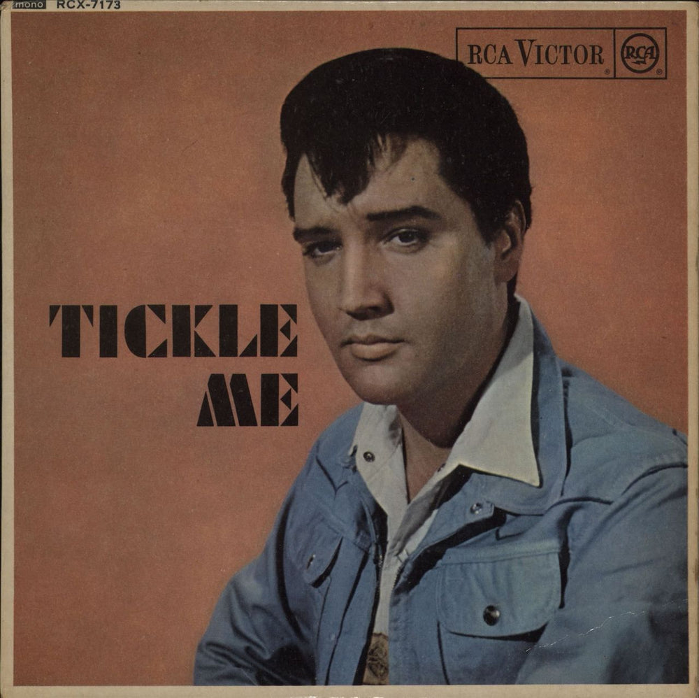 Elvis Presley Tickle Me EP - EX UK 7" vinyl single (7 inch record / 45) RCX-7173