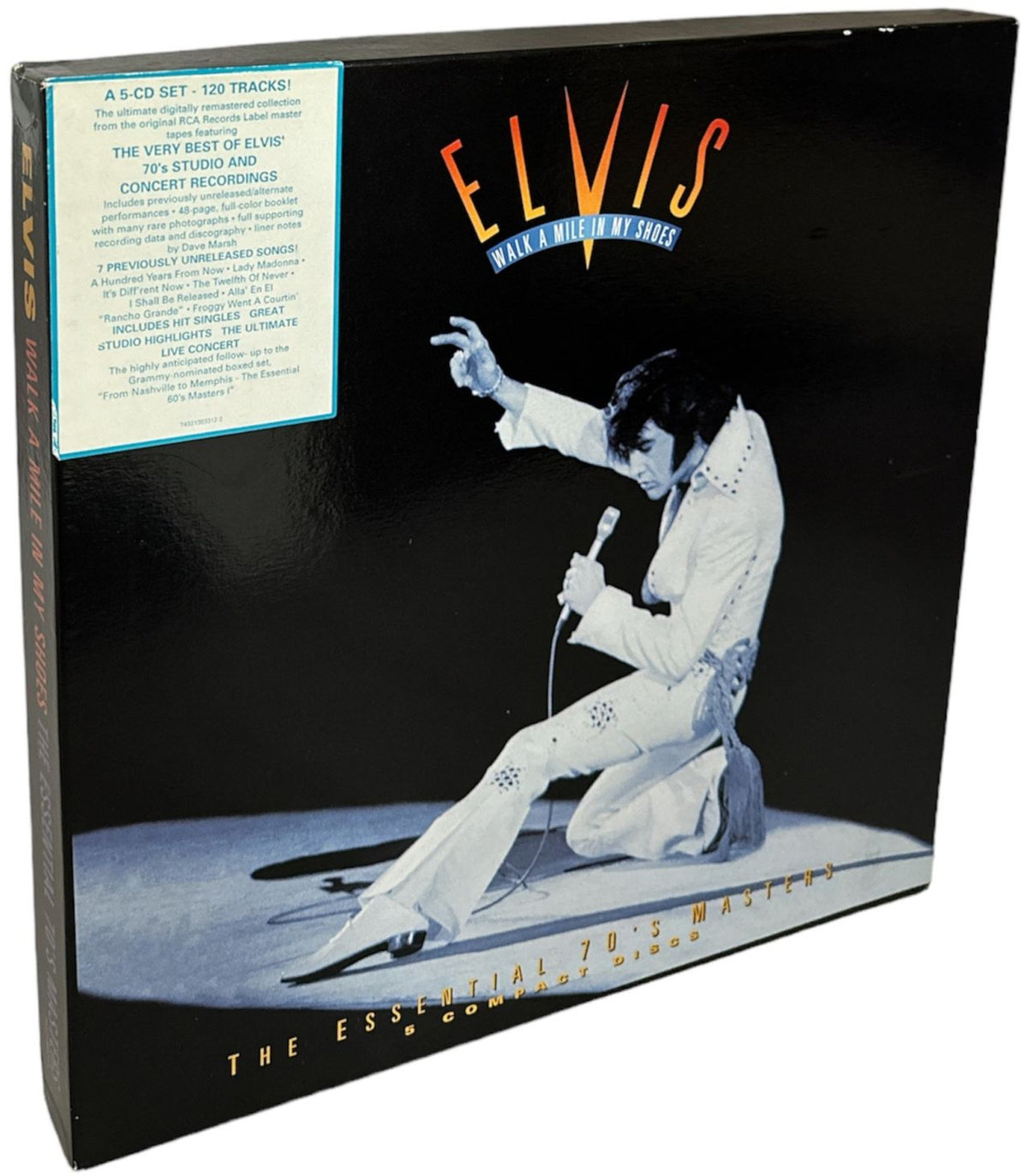 Elvis Presley Walk A Mile In My Shoes - EX UK Cd album box set ...