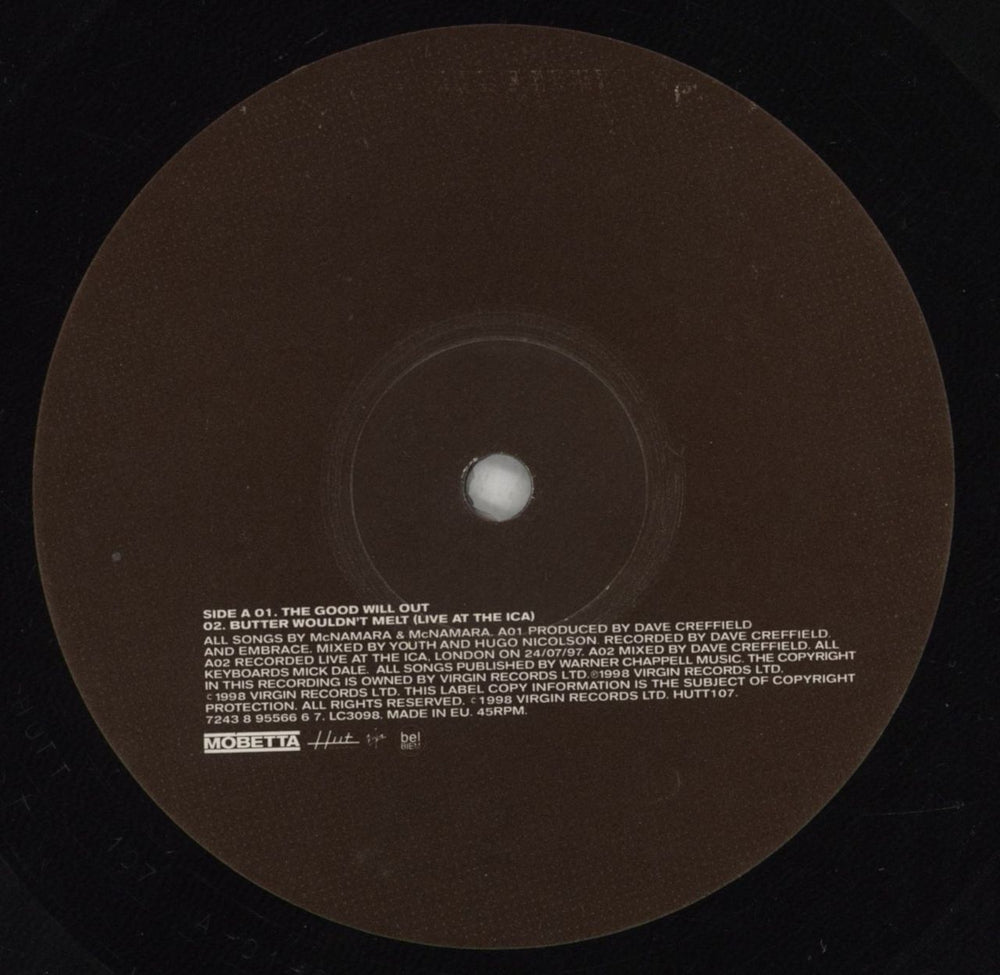 Embrace The Good Will Out UK 12" vinyl single (12 inch record / Maxi-single) EMB12TH126993