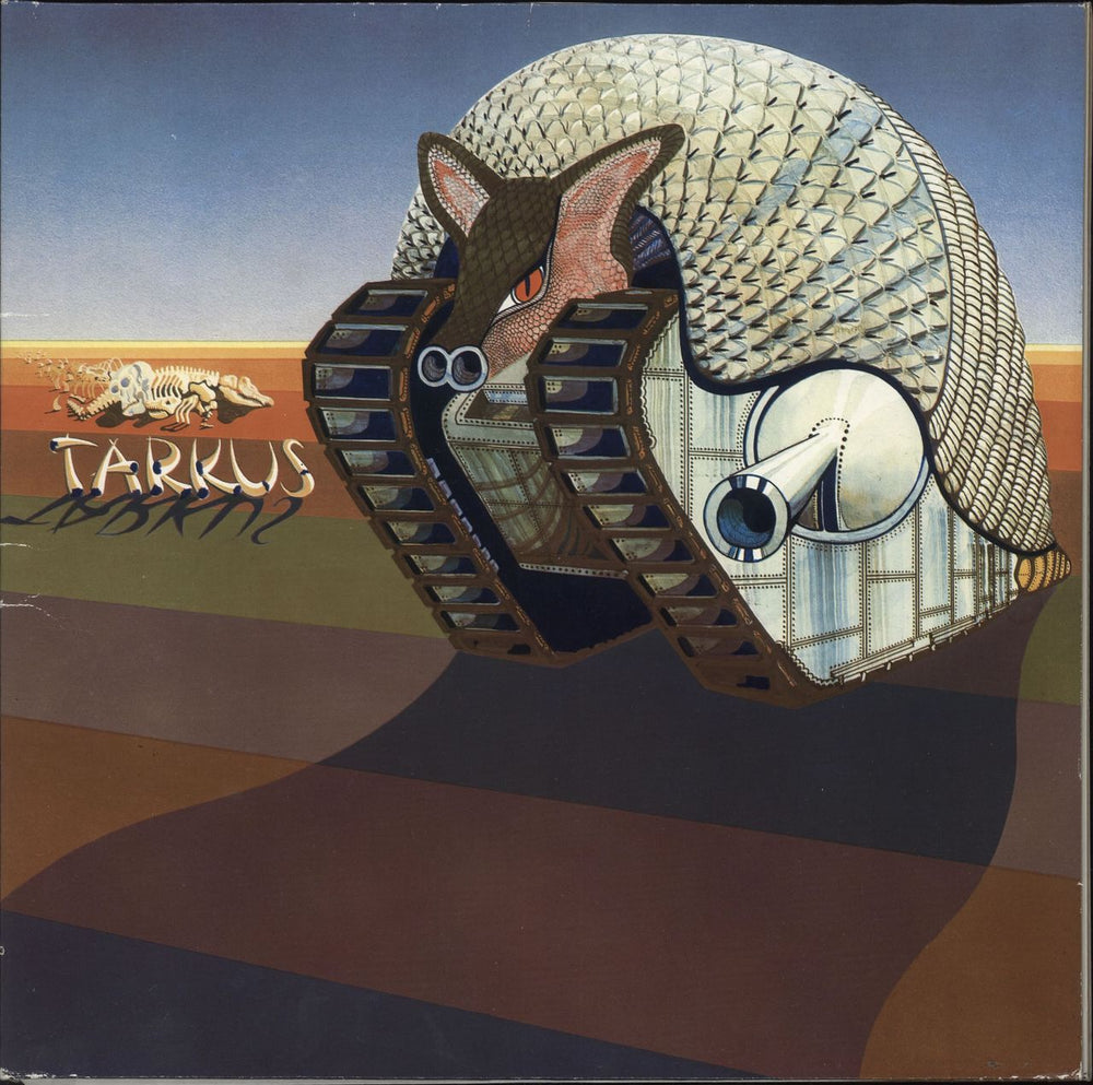 Emerson Lake & Palmer Tarkus UK vinyl LP album (LP record) 43504 / K43504