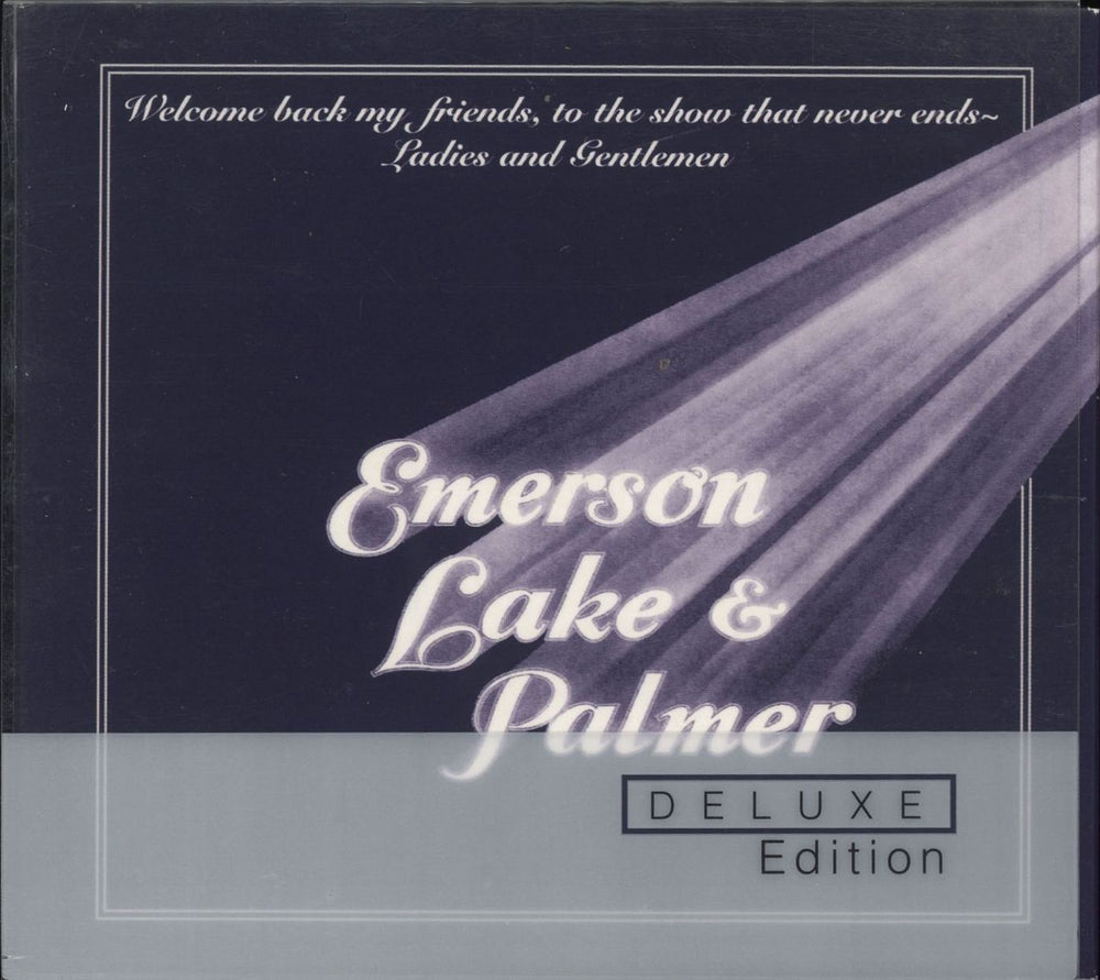 Emerson Lake & Palmer Welcome Back My Friends, To The Show That Never Ends - Deluxe Edition UK 2 CD album set (Double CD) 2712812
