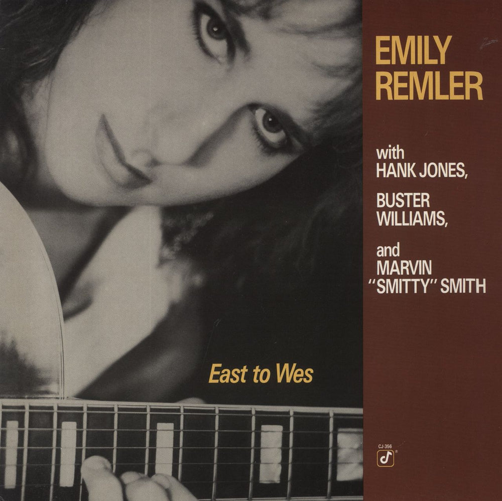 Emily Remler East To Wes German vinyl LP album (LP record) CJ-356