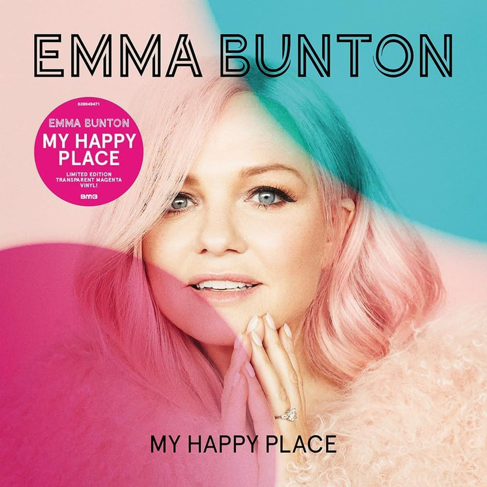 Emma Bunton My Happy Place - Magenta Vinyl - Sealed UK vinyl LP album (LP record) 538949471