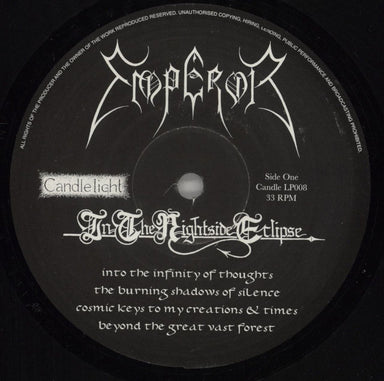 Emperor In The Nightside Eclipse - 1st UK vinyl LP album (LP record) 2PQLPIN881829