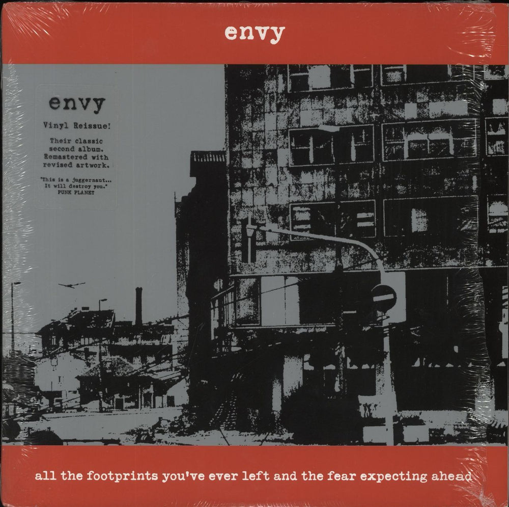 Envy All The Footprints You've Ever Left And The Fear Expecting Ahead - Red/Black Vinyl US vinyl LP album (LP record) TRR129