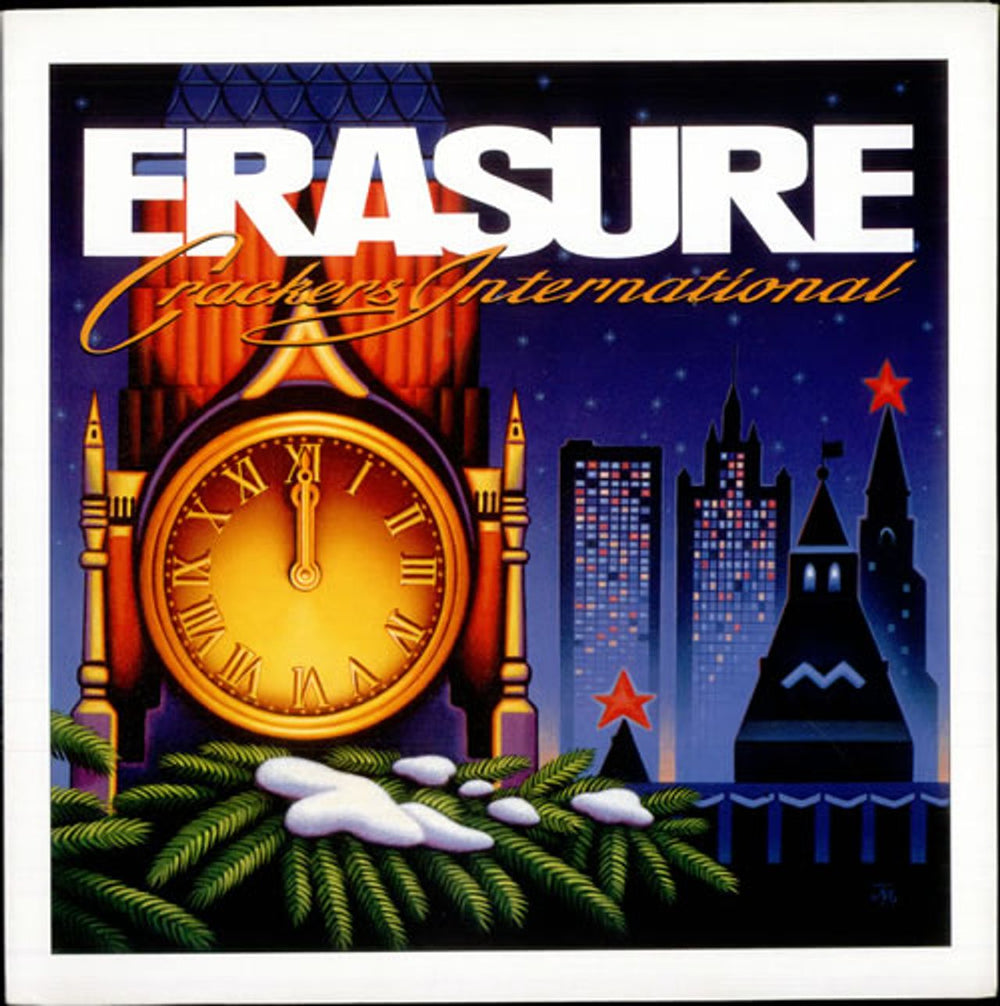 Erasure Crackers International EP UK 12" vinyl single (12 inch record / Maxi-single) 12MUTE93