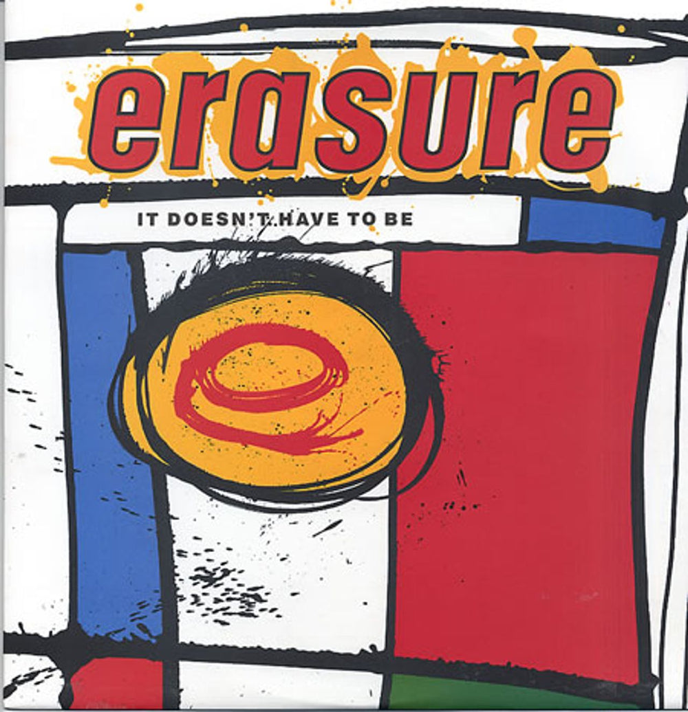 Erasure It Doesn't Have To Be UK 12" vinyl single (12 inch record / Maxi-single) 12MUTE56