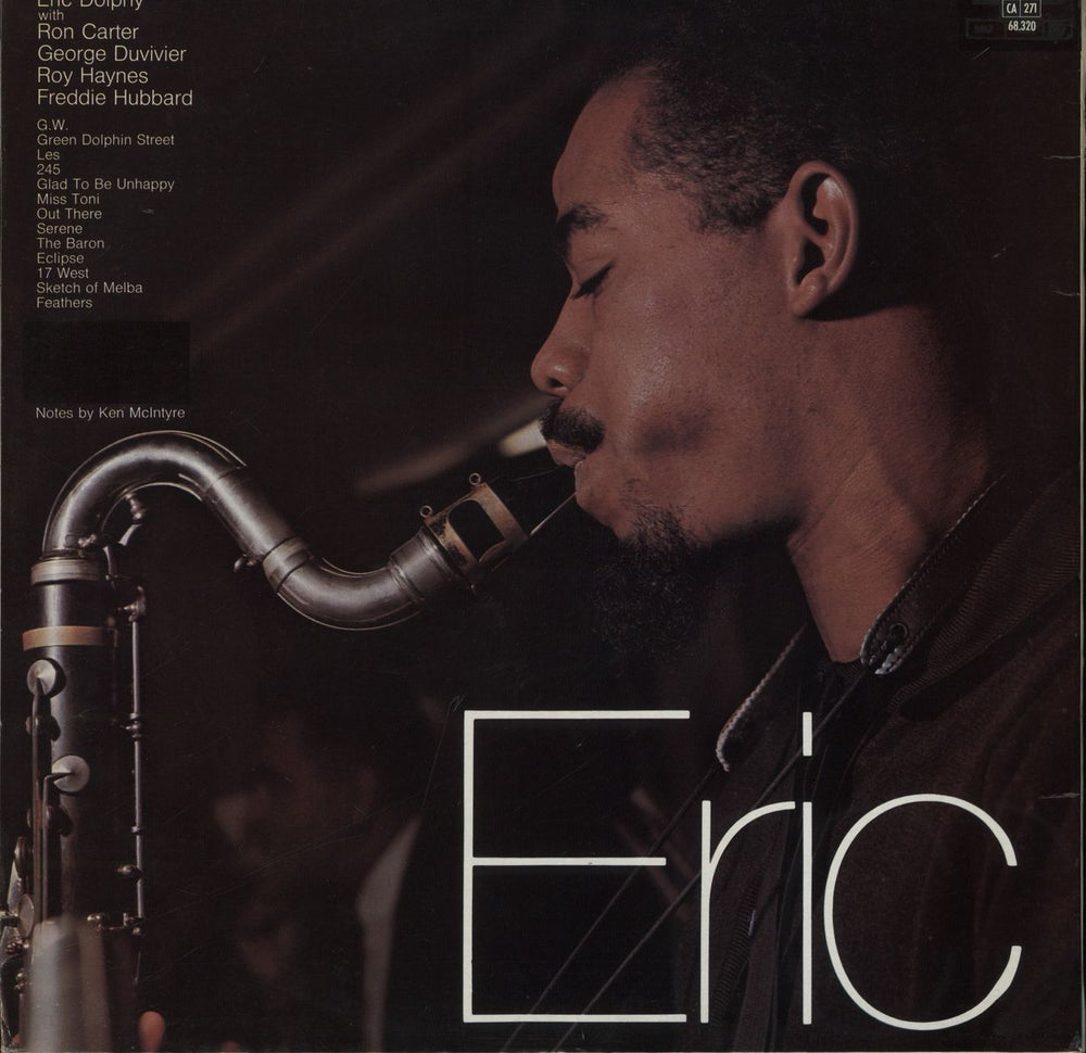 Eric Dolphy Eric Dolphy French 2-LP vinyl record set (Double LP Album)