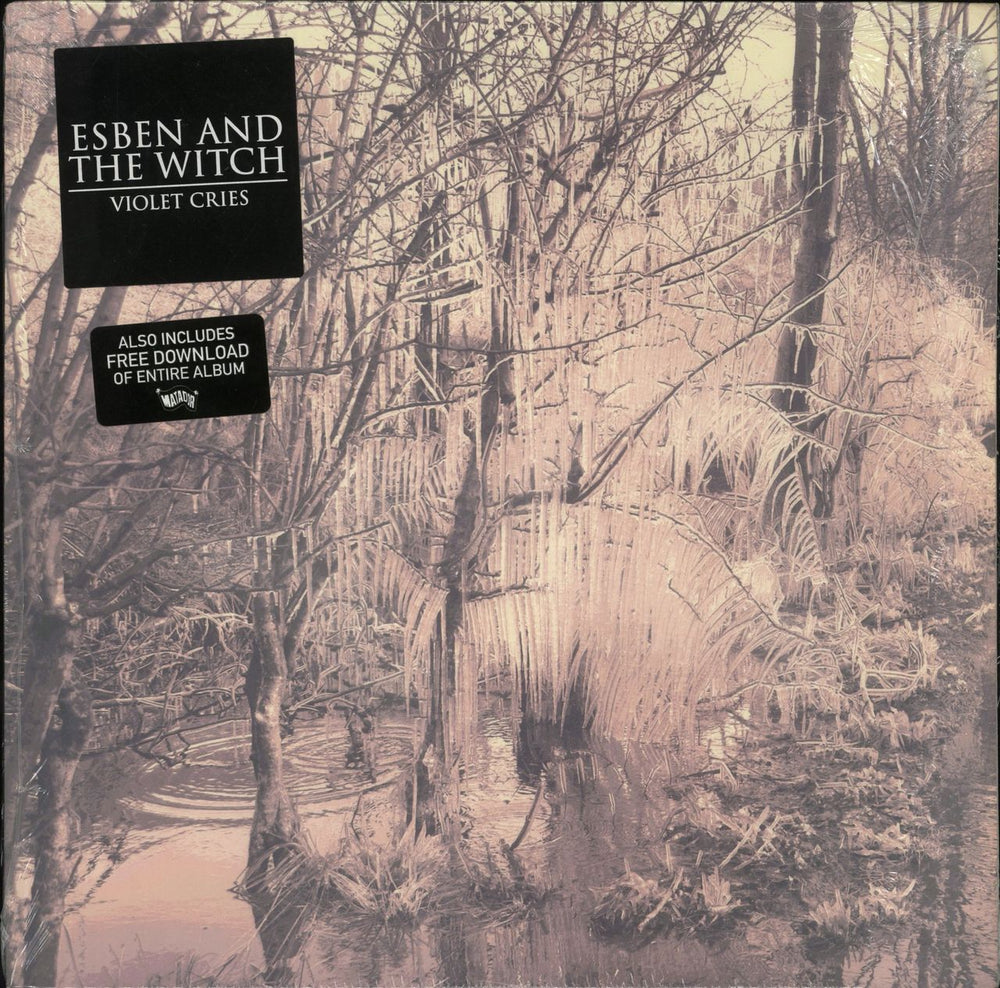 Esben And The Witch Violet Cries UK vinyl LP album (LP record) OLE9391
