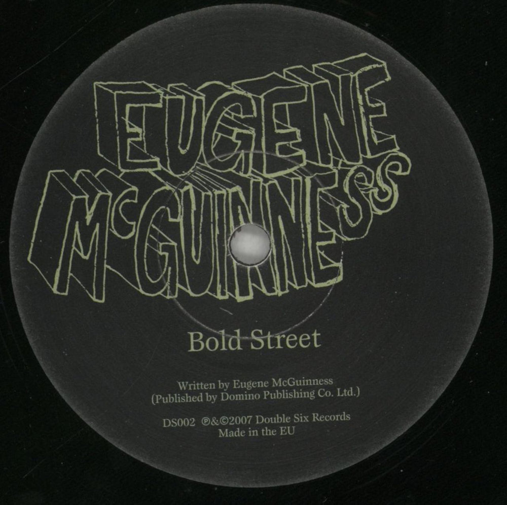 Eugene McGuinness Bold Street UK 7" vinyl single (7 inch record / 45) EUG07BO417108