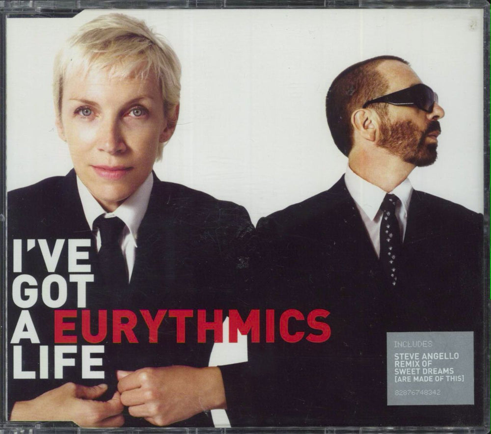 Eurythmics I've Got A Life UK 2-CD single set (Double CD single) 82876748342/352