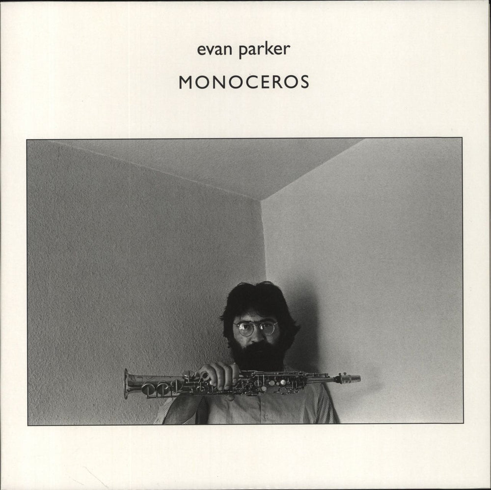Evan Parker Monoceros UK vinyl LP album (LP record) TRDLP008