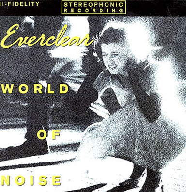Everclear World Of Noise - Clear Vinyl UK vinyl LP album (LP record) FIRELP46