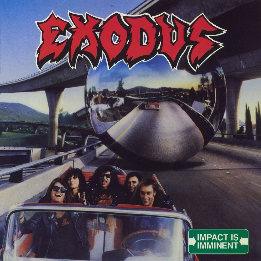 Exodus Impact Is Imminent UK vinyl LP album (LP record) EST2125