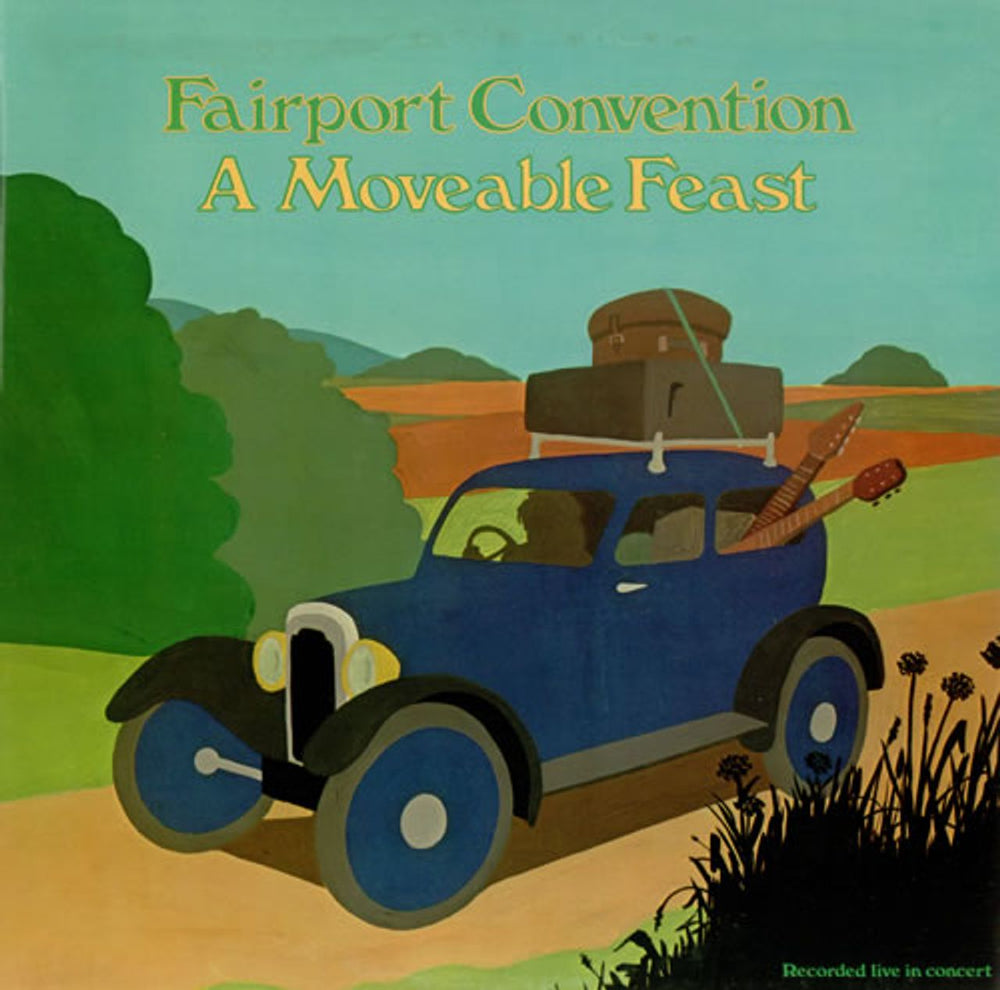 Fairport Convention A Moveable Feast US vinyl LP album (LP record) ILPS9285
